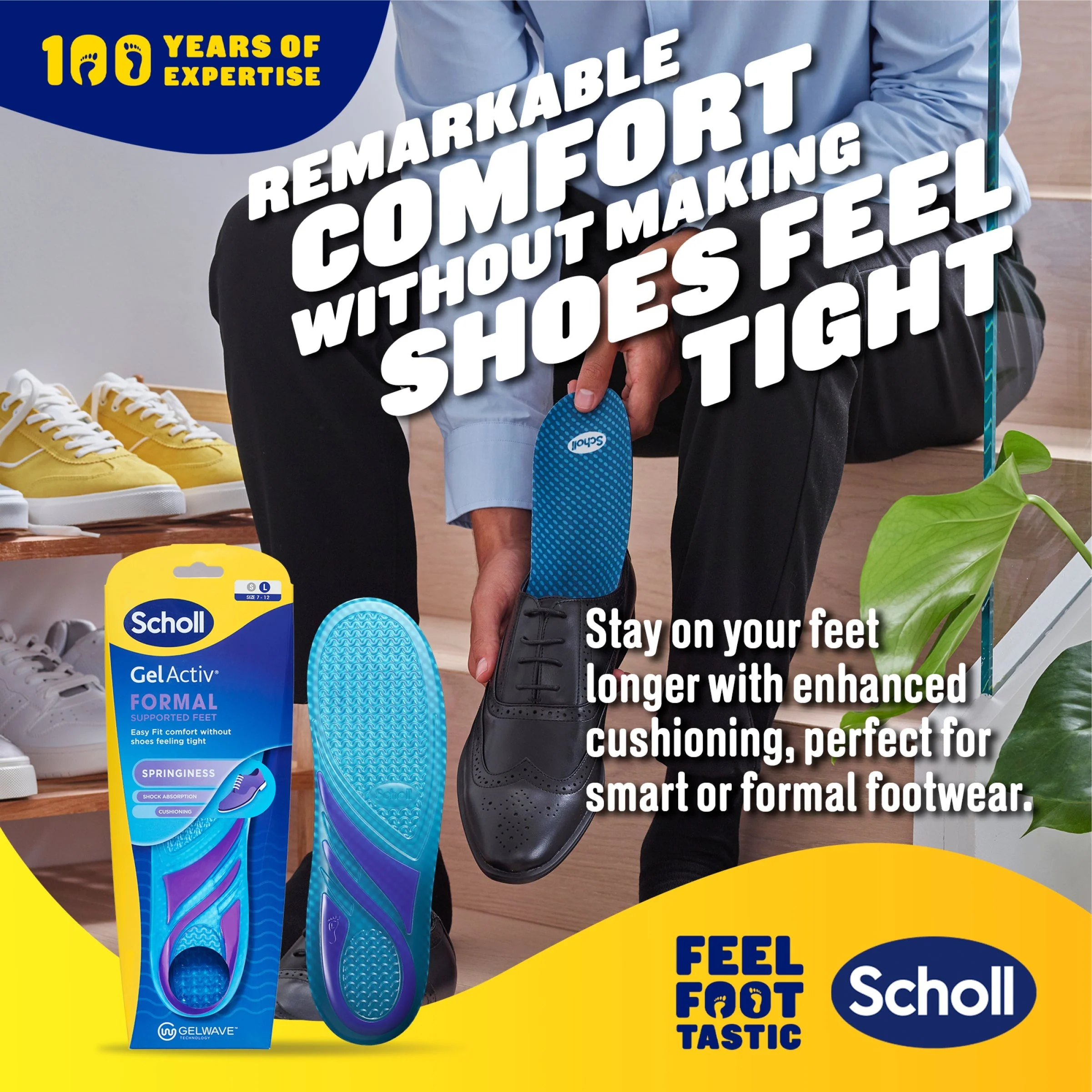 GelActiv™ Casual Insoles Large - Image 2