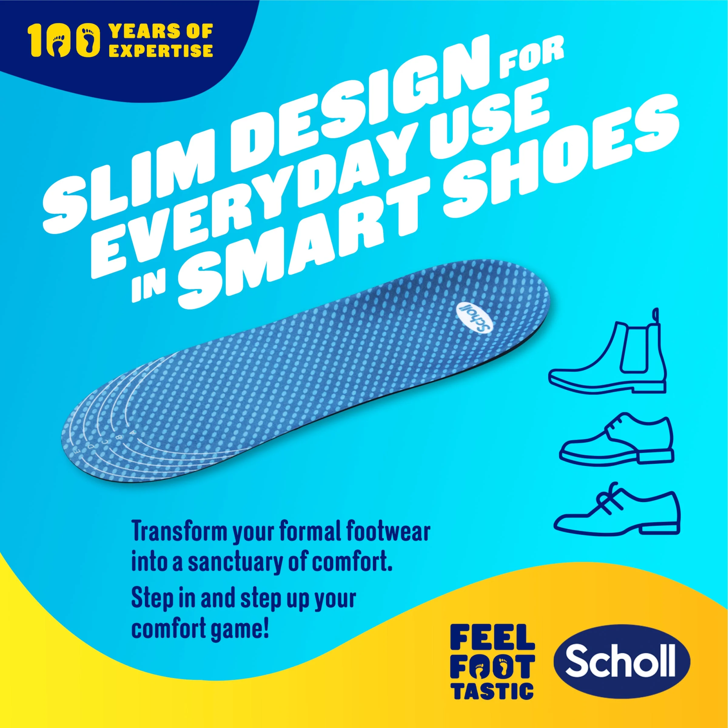 GelActiv™ Casual Insoles Large - Image 3