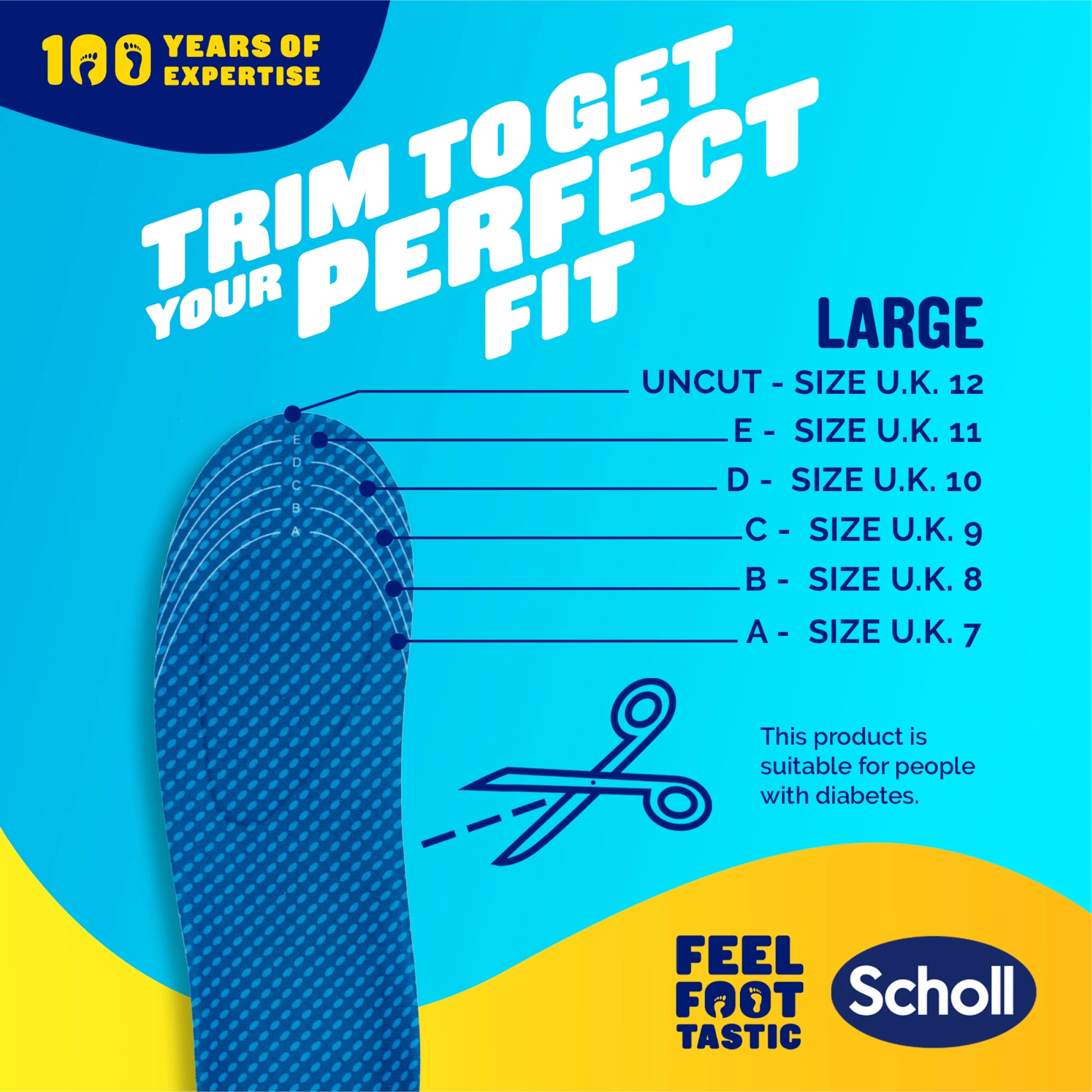GelActiv™ Casual Insoles Large - Image 7