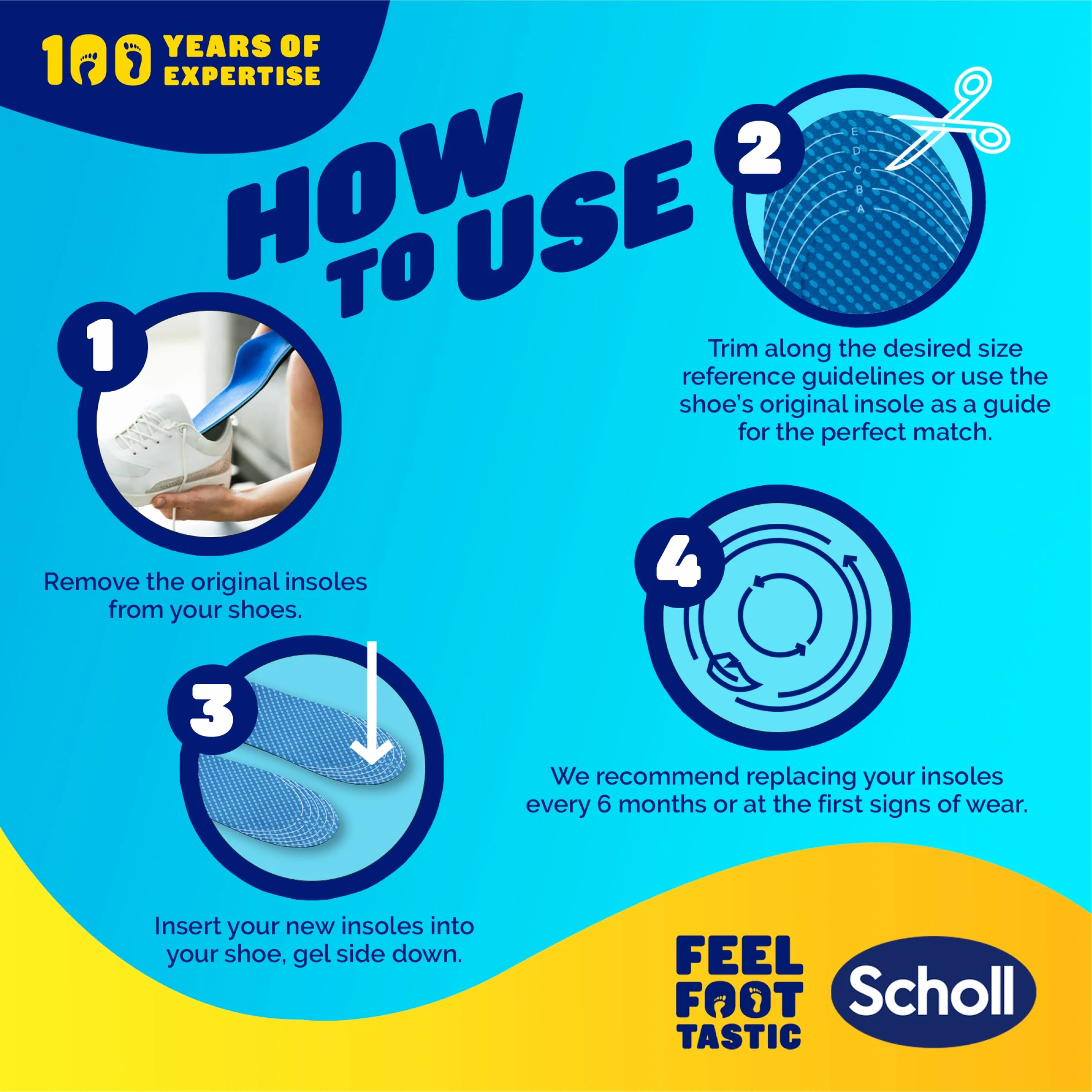 GelActiv™ Formal Insoles Large - Image 6