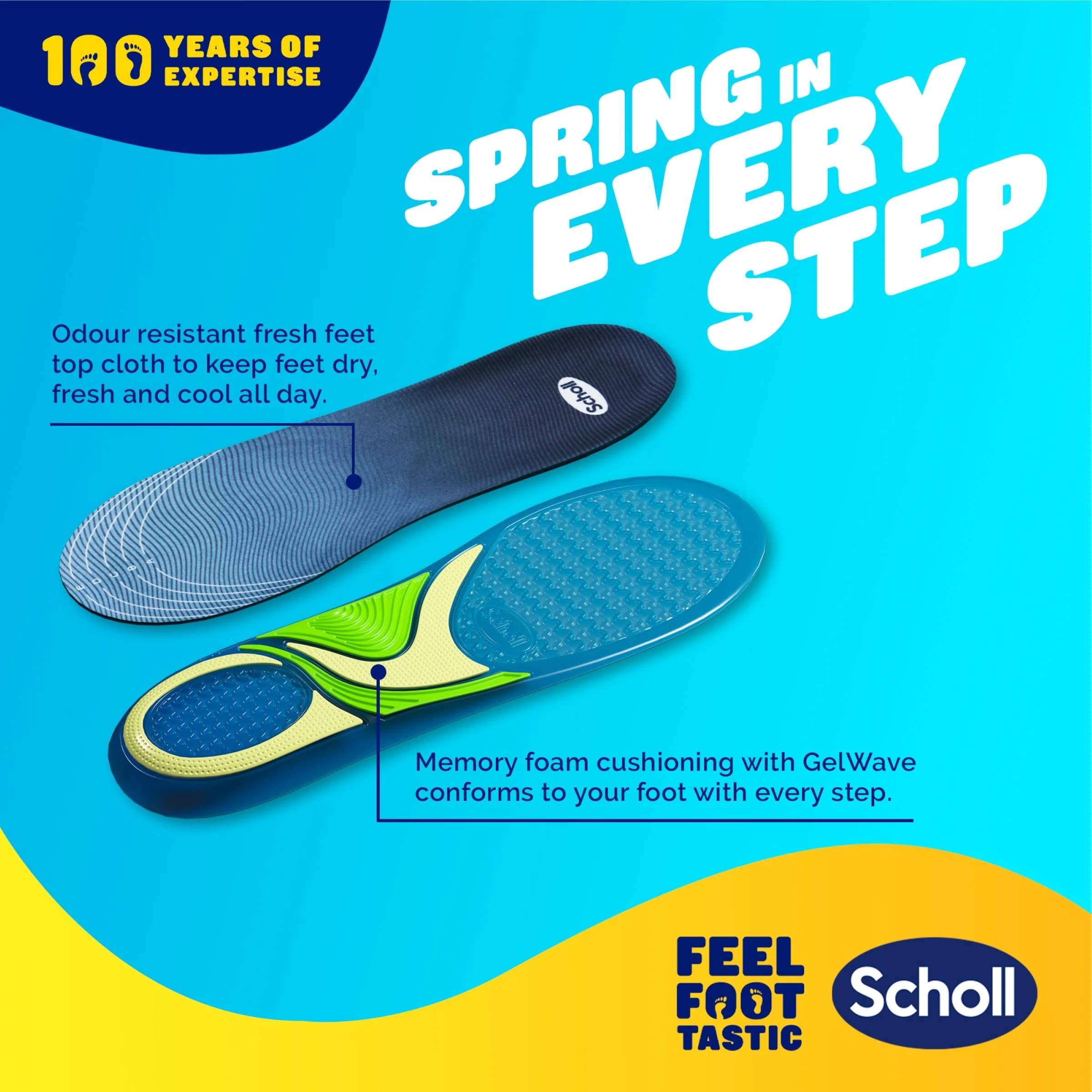 GelActiv™ Trainer Insoles Small - Image 4